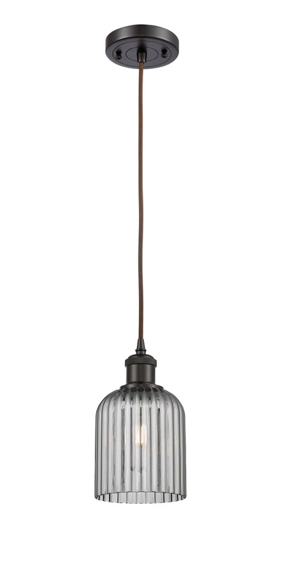 Ballston Mini Pendant Antique Brass Finish