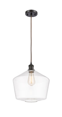 Ballston Mini Pendant Antique Brass 12 Inch