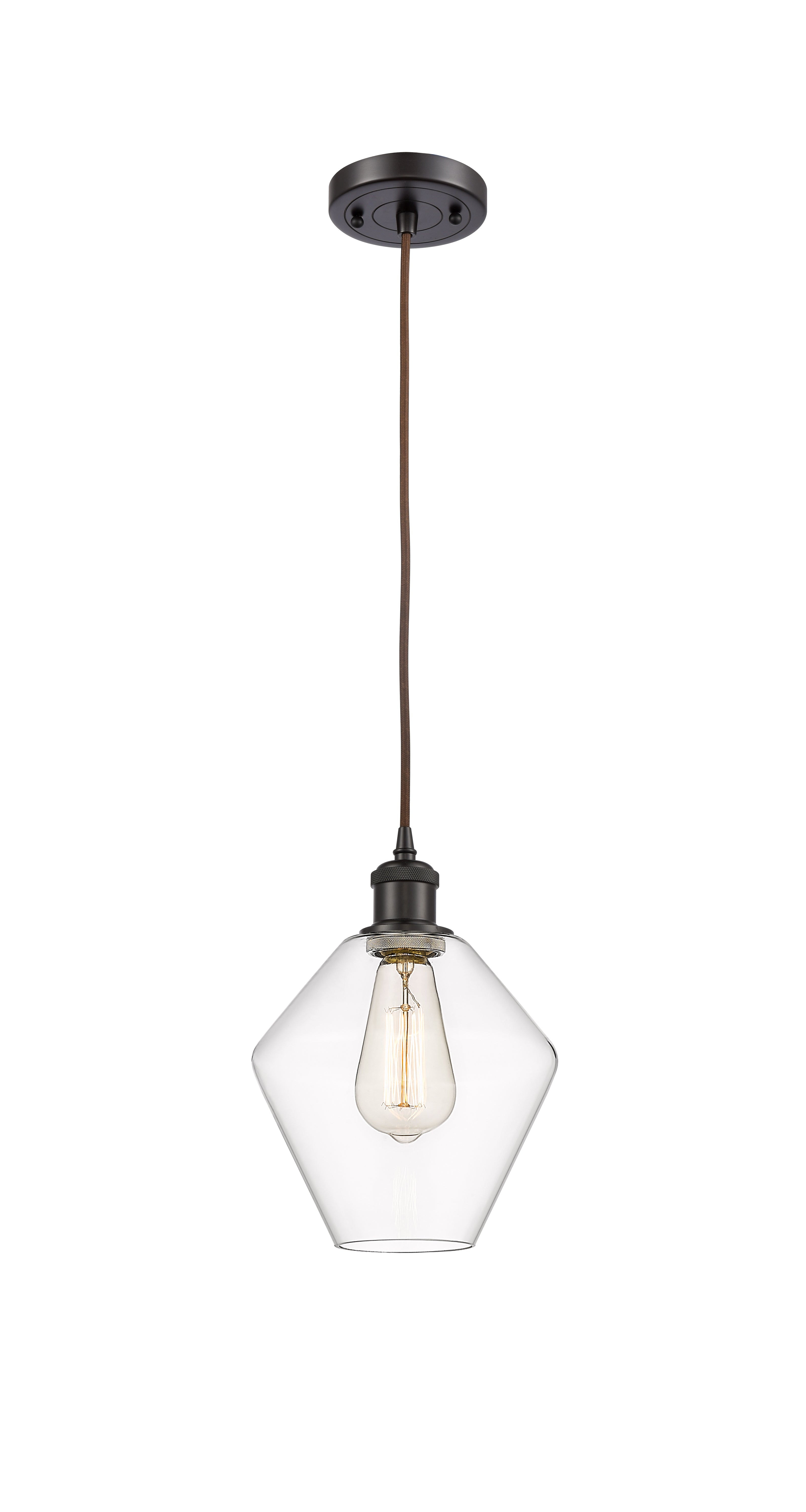 Ballston Mini Pendant Antique Brass Finish