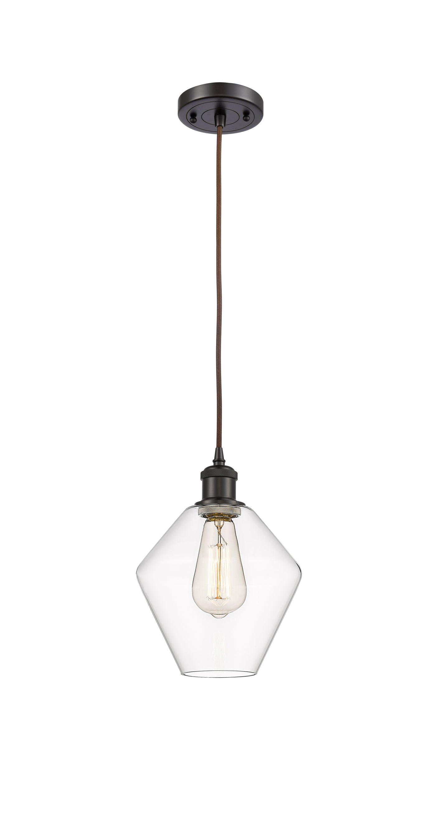 Ballston Mini Pendant Antique Brass Finish