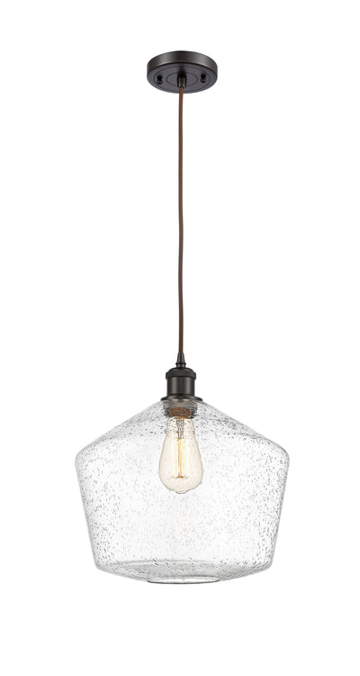 Ballston Mini Pendant Antique Brass 12 Inch