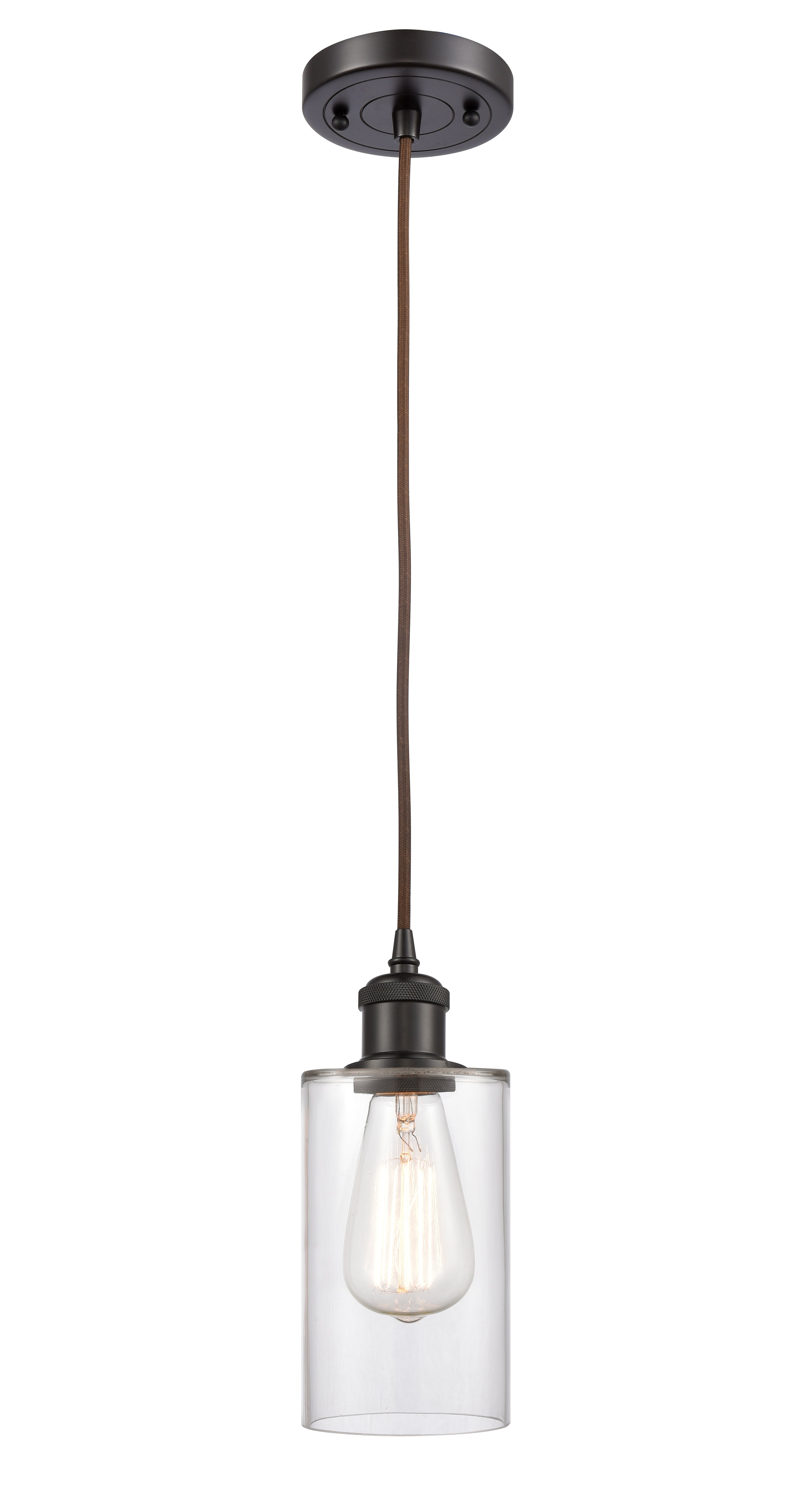 Ballston Mini Pendant Antique Brass Finish