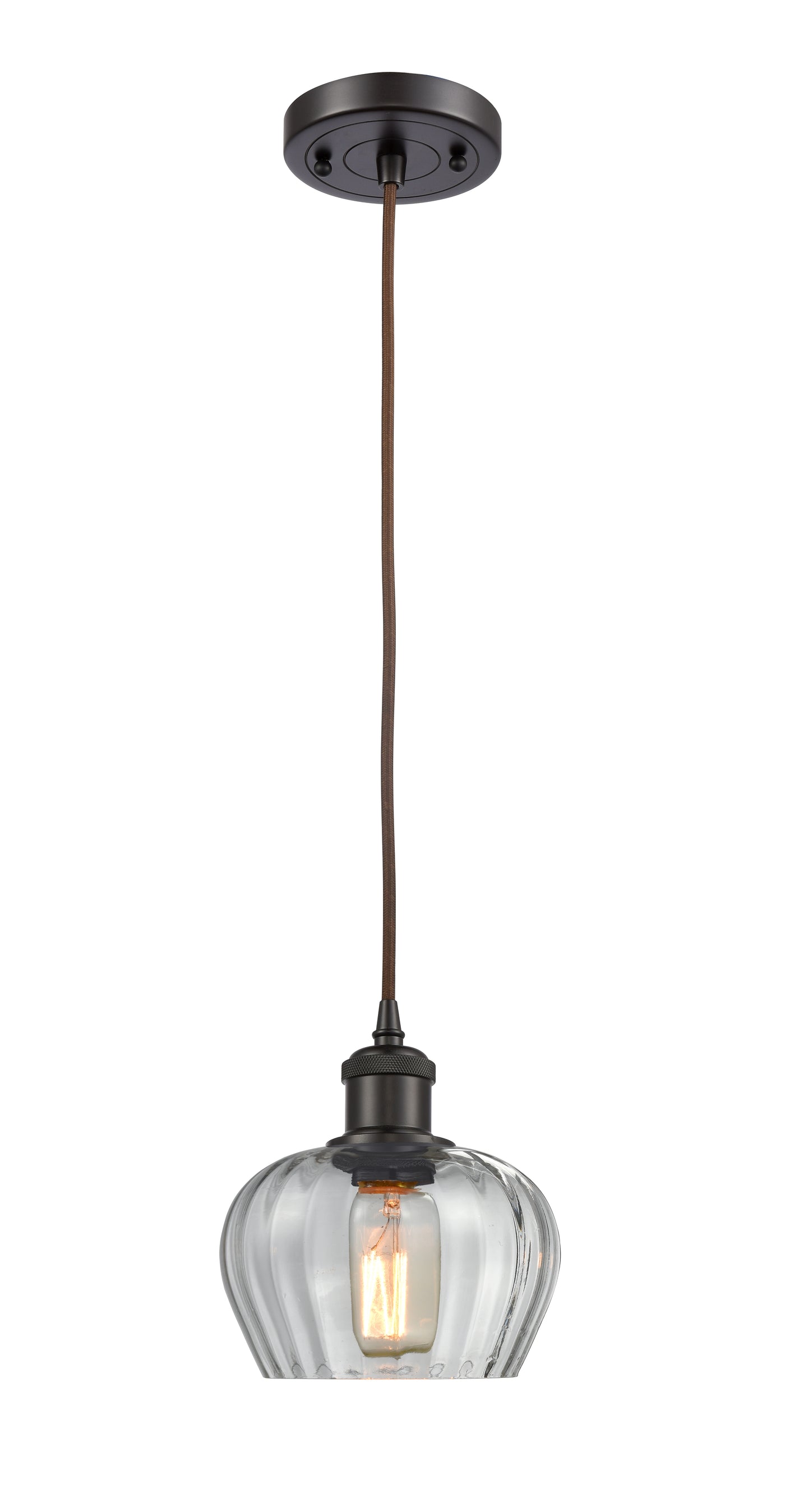 Ballston Mini Pendant Antique Brass Finish