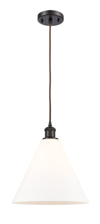 Ballston Mini Pendant Antique Brass Finish