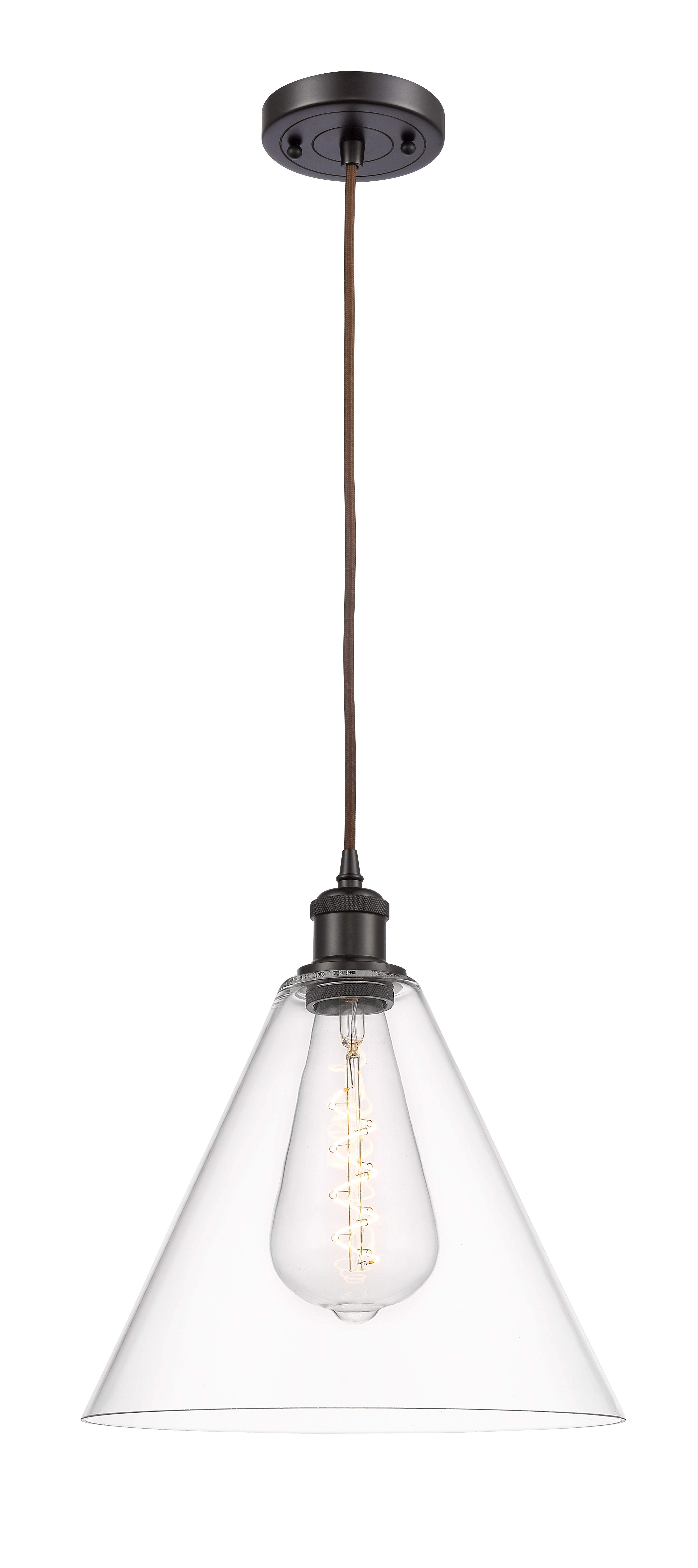 Ballston Mini Pendant Antique Brass Finish