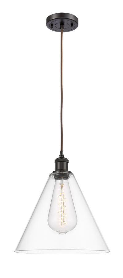 Ballston Mini Pendant Antique Brass Finish