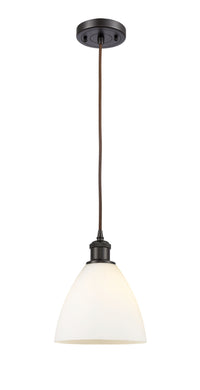 Ballston Mini Pendant Antique Brass Finish