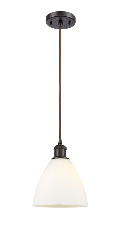 Ballston Mini Pendant Antique Brass Finish