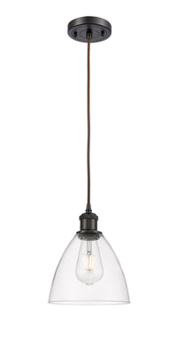 Ballston Mini Pendant Antique Brass Finish