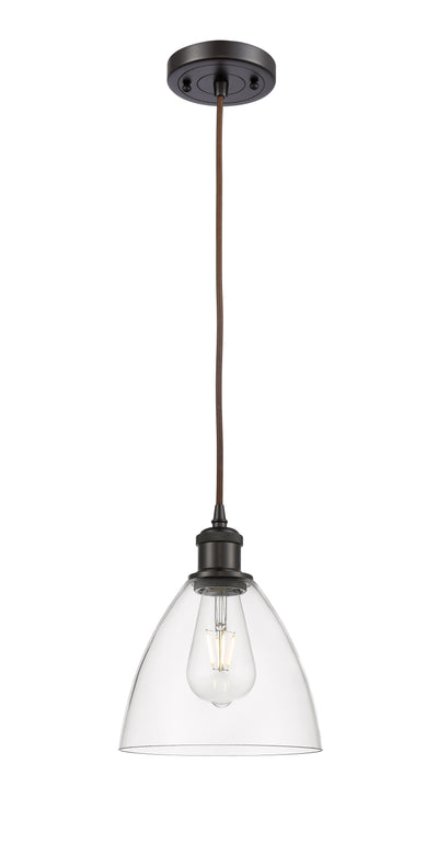Ballston Mini Pendant Antique Brass Finish
