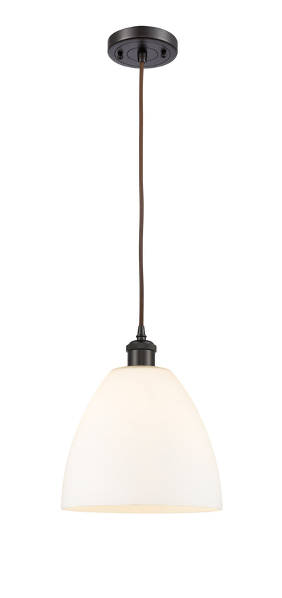 Ballston Mini Pendant Antique Brass Finish