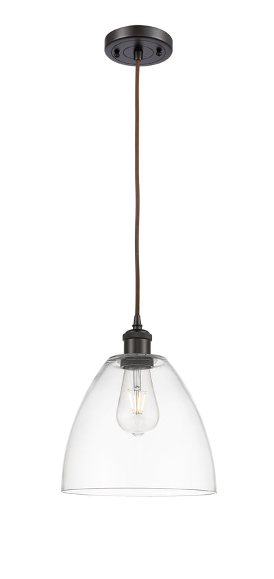 Ballston Mini Pendant Antique Brass Finish