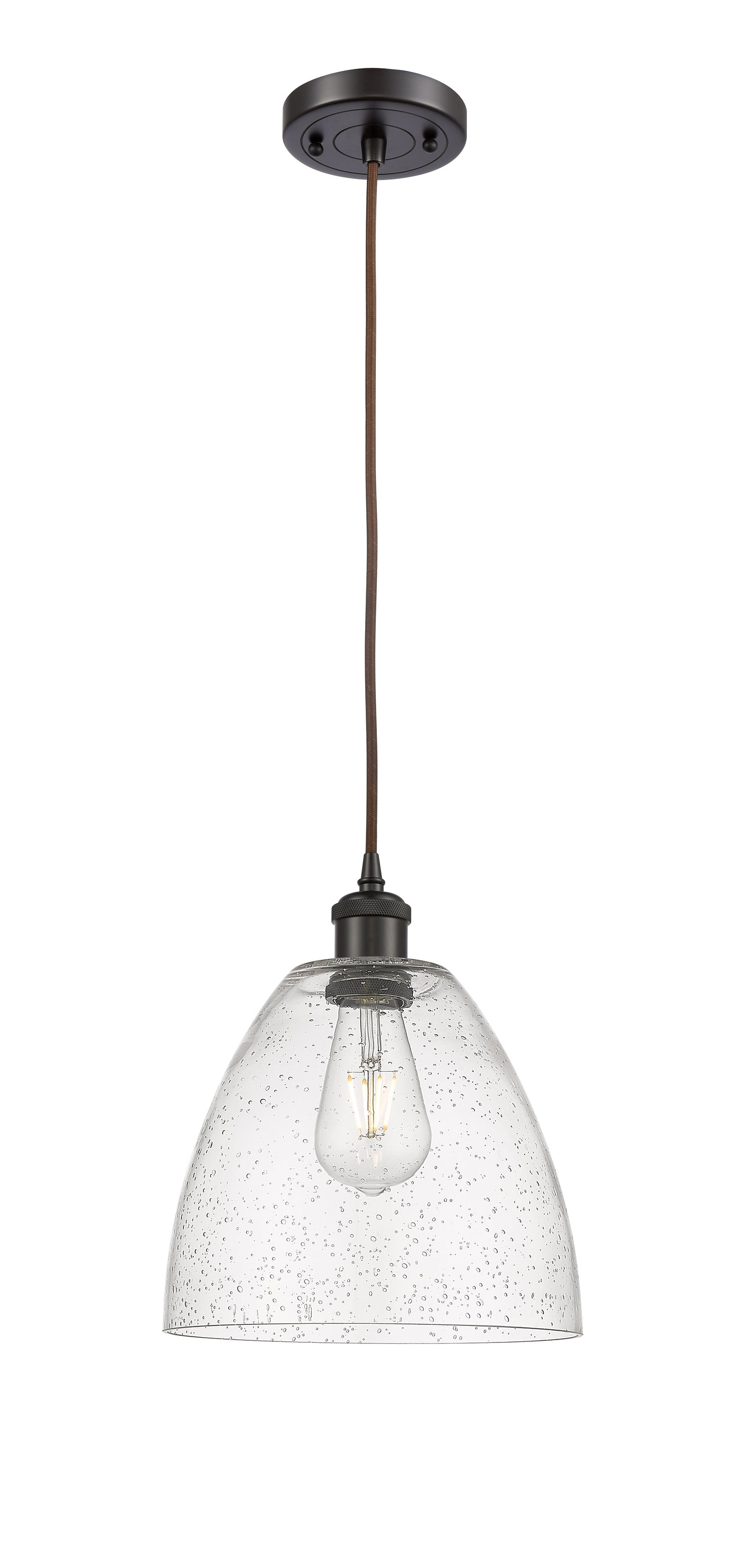 Ballston Mini Pendant Antique Brass Finish