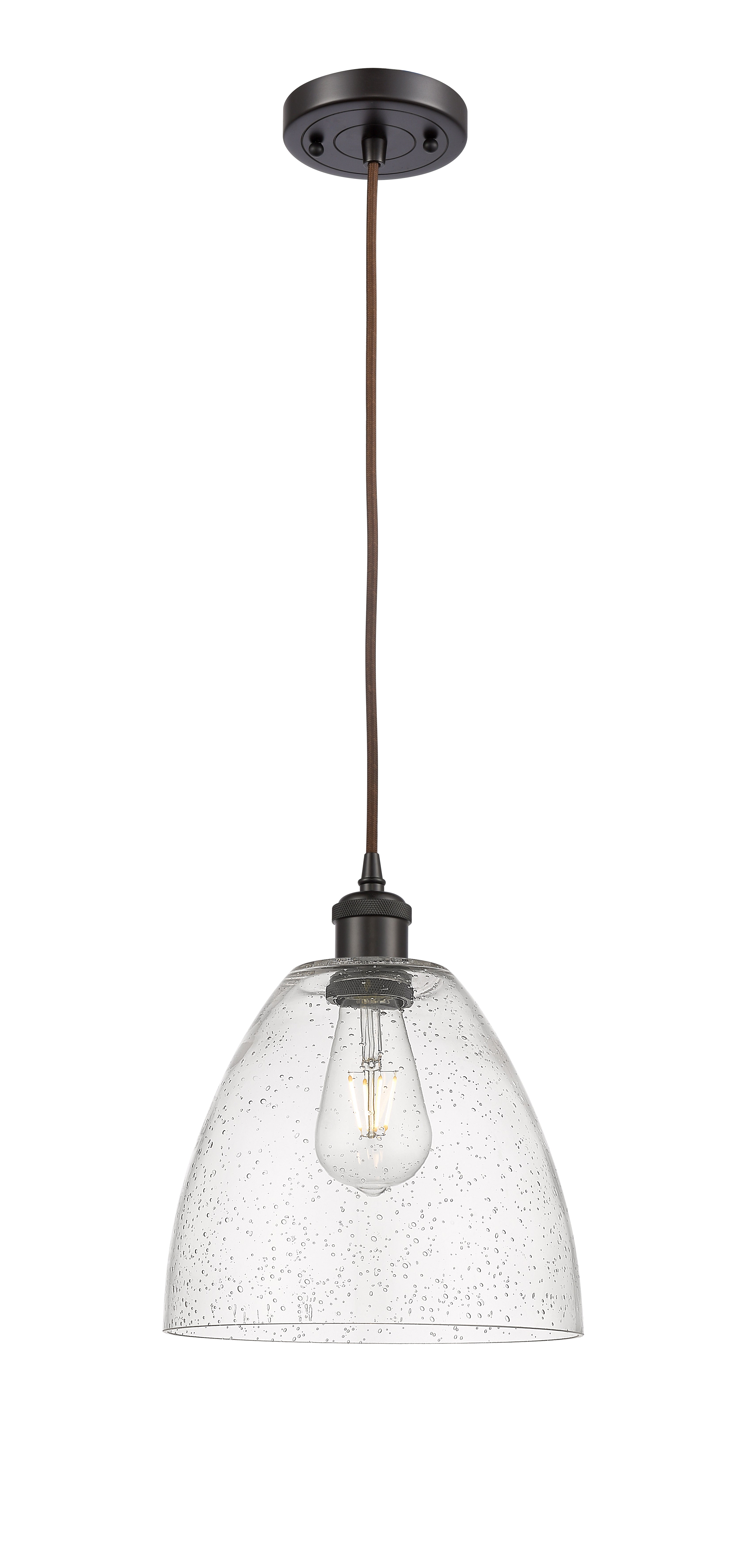 Ballston Mini Pendant Antique Brass Finish