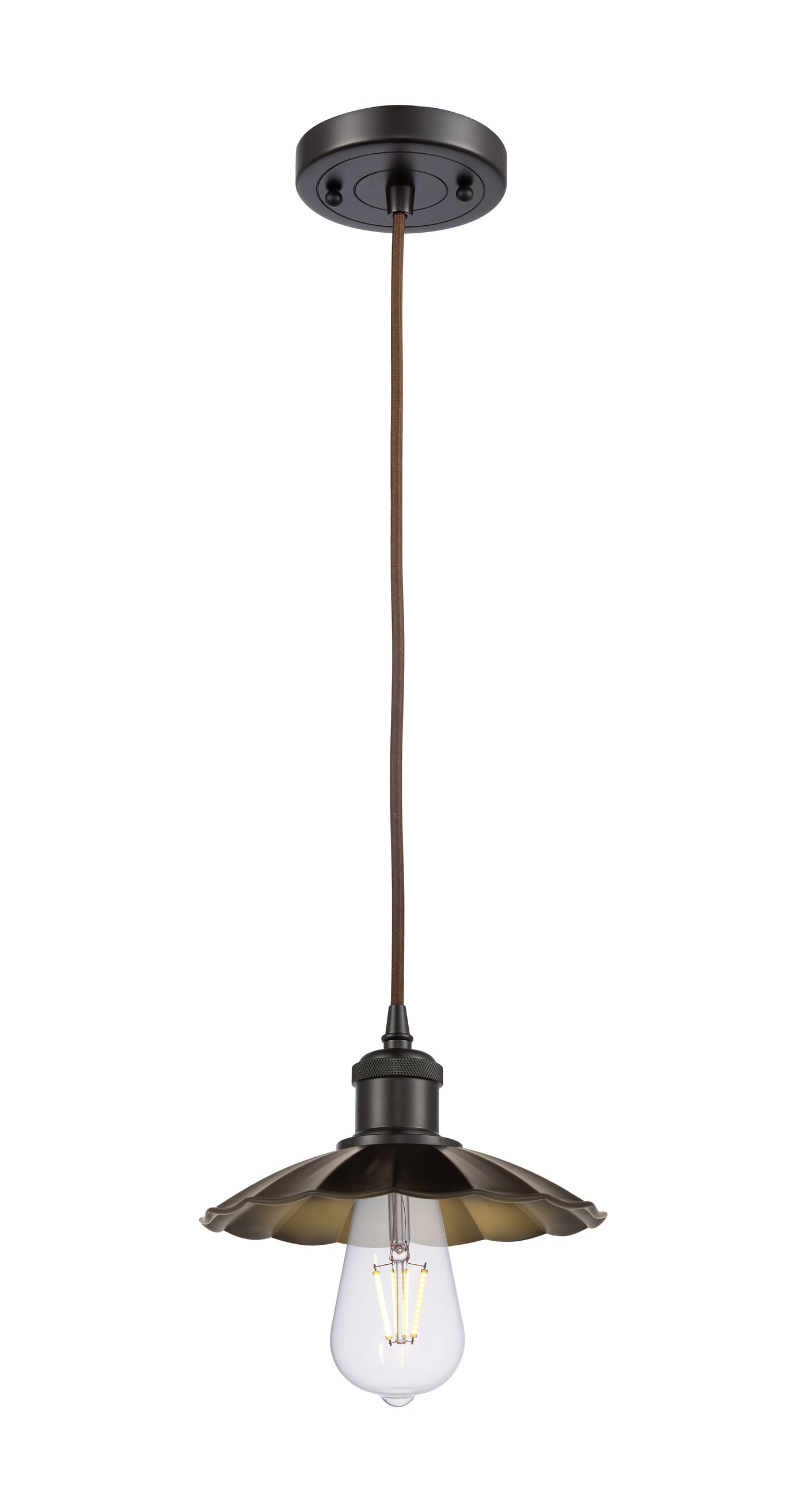 Ballston Mini Pendant Antique Copper Finish