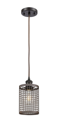 Ballston Mini Pendant Antique Brass Finish