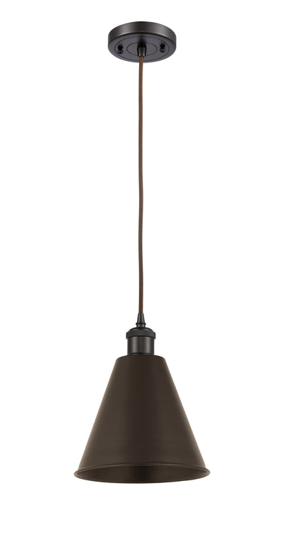Ballston Mini Pendant Antique Brass Finish