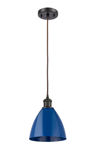 Ballston Mini Pendant Antique Brass Finish