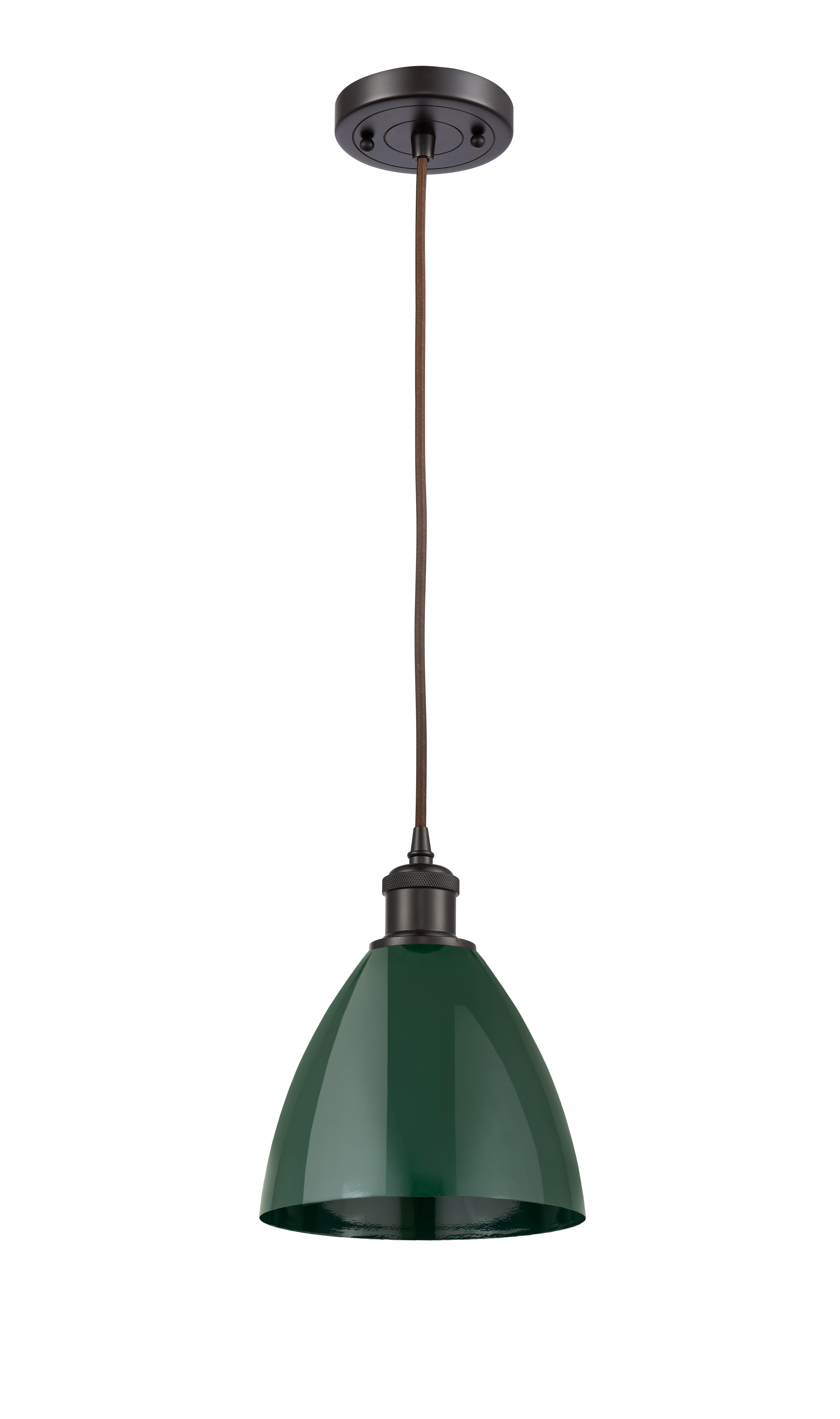 Ballston Mini Pendant Antique Brass Finish