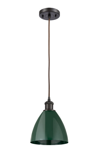 Ballston Mini Pendant Antique Brass Finish