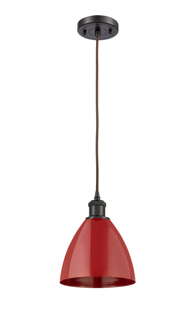 Ballston Mini Pendant Antique Brass Finish