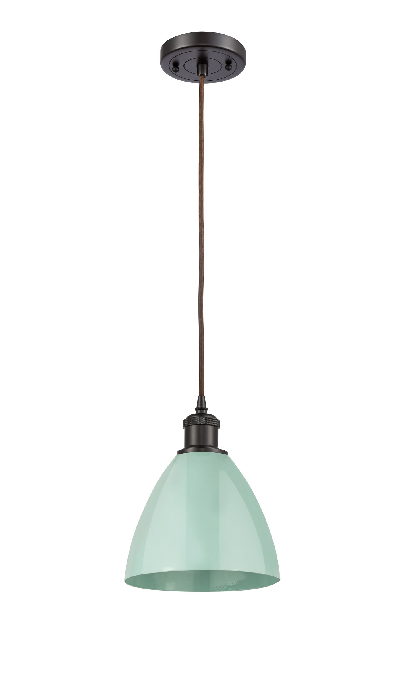Ballston Mini Pendant Antique Brass Finish