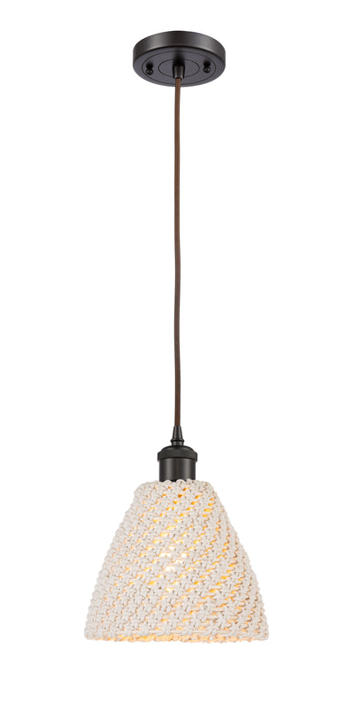 Ballston Mini Pendant Antique Brass Finish