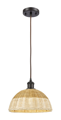 Ballston Mini Pendant Antique Brass Finish