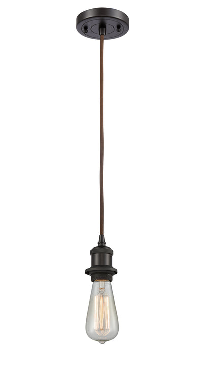 Ballston Mini Pendant Antique Brass Finish