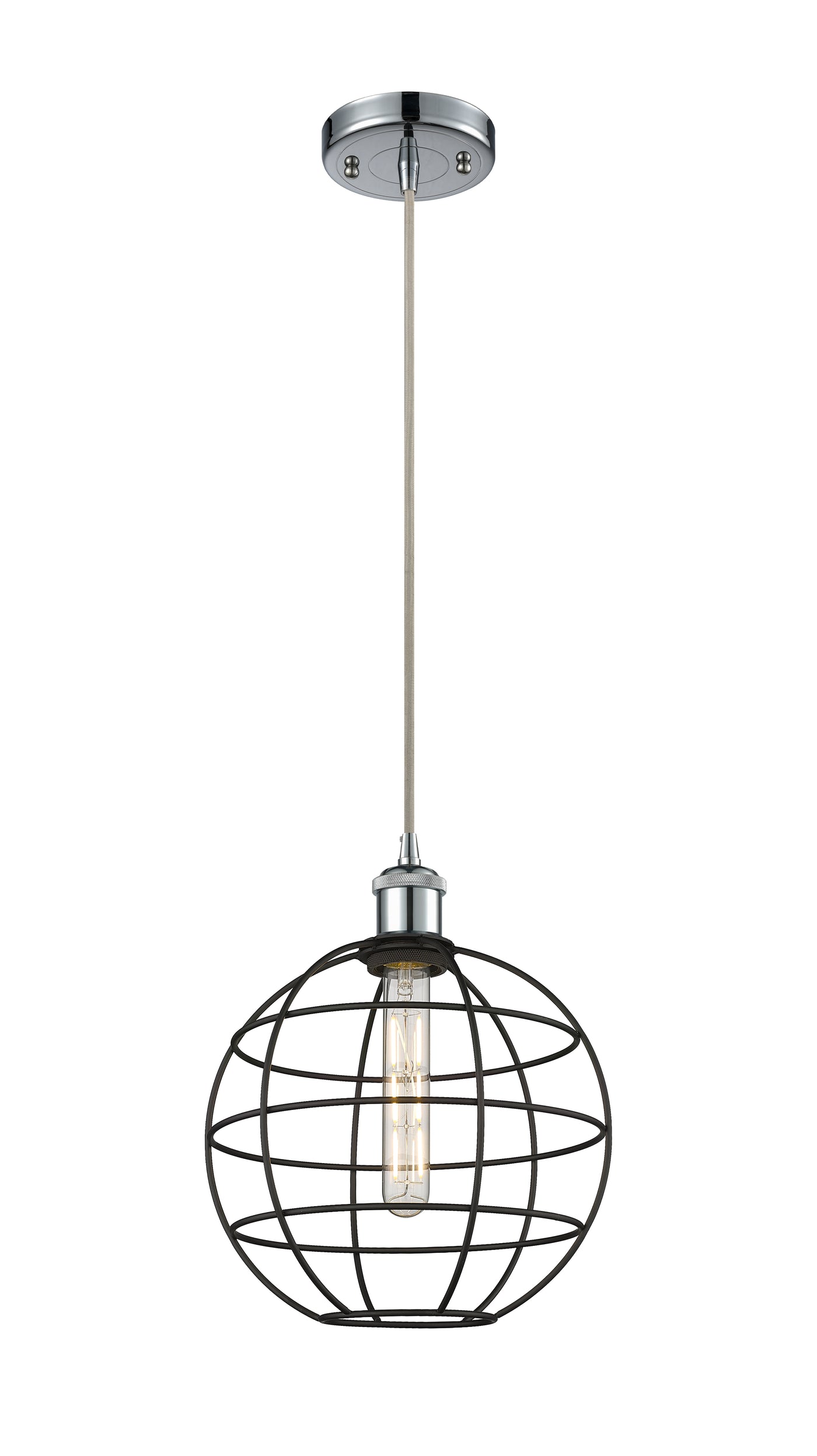 Ballston Mini Pendant Antique Brass 10 Inch