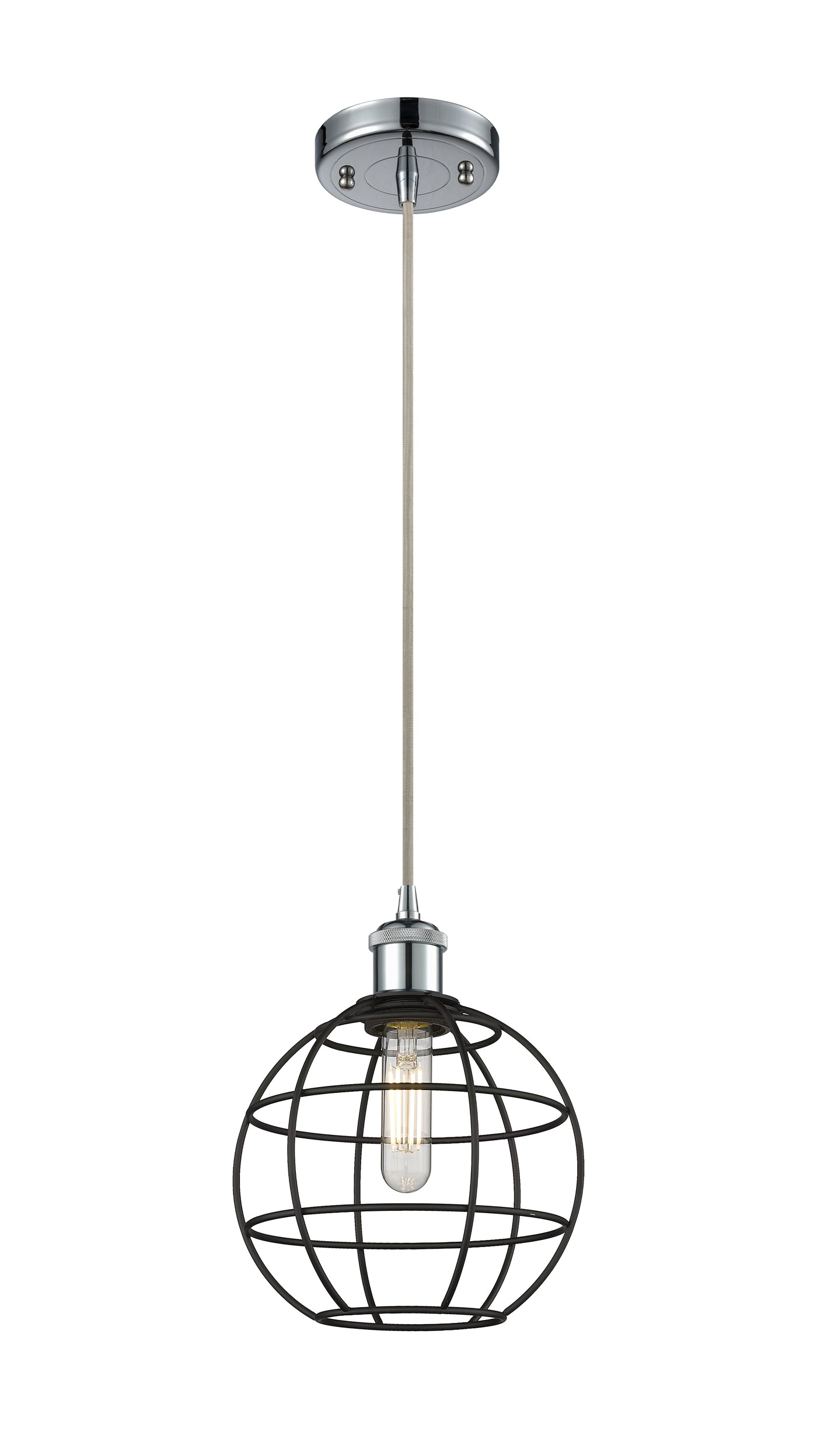 Ballston Mini Pendant Antique Brass Dimmable
