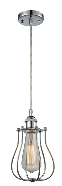 Ballston Mini Pendant Matte Black Cast Brass