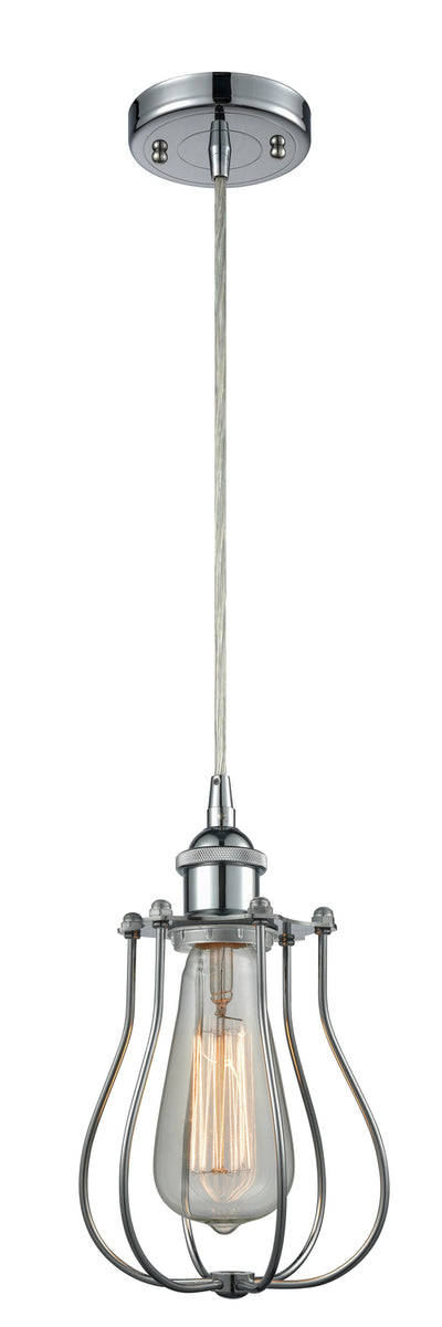 Ballston Mini Pendant Matte Black Cast Brass