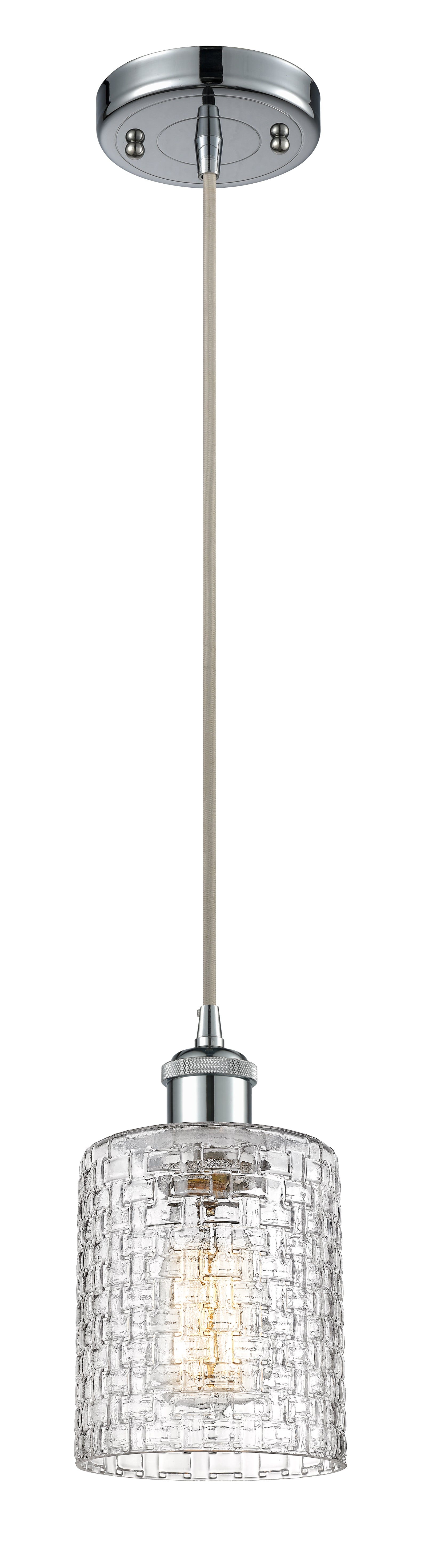 Ballston Mini Pendant 5 Inch Antique Brass