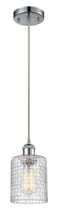 Ballston Mini Pendant 5 Inch Antique Brass