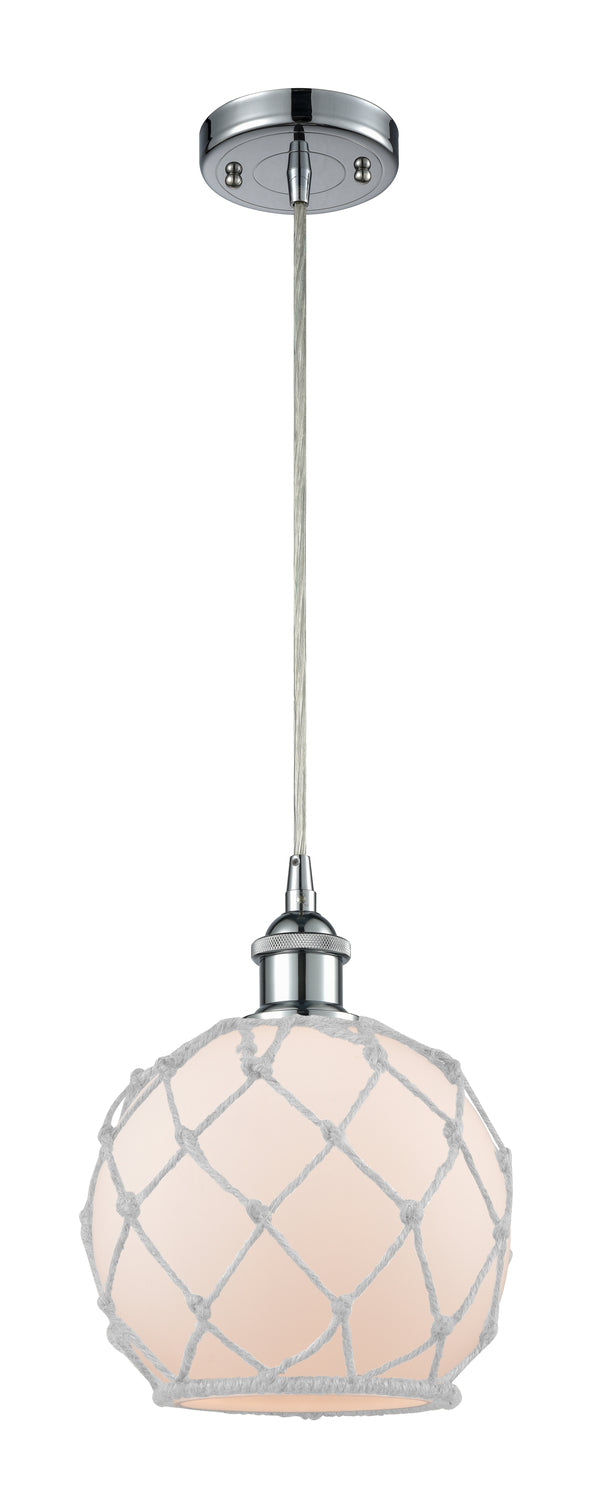 Ballston Mini Pendant Cast Brass 8 Inch