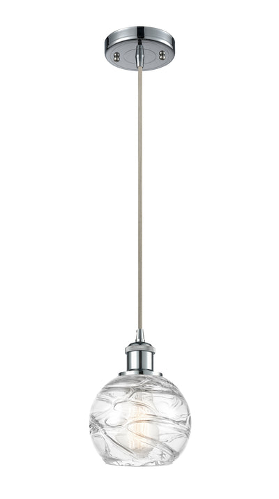Ballston Mini Pendant Antique Brass Finish