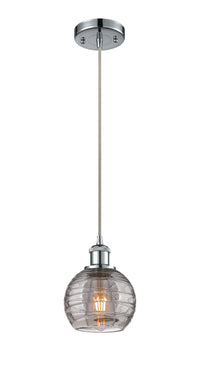 Ballston Mini Pendant Antique Brass Finish