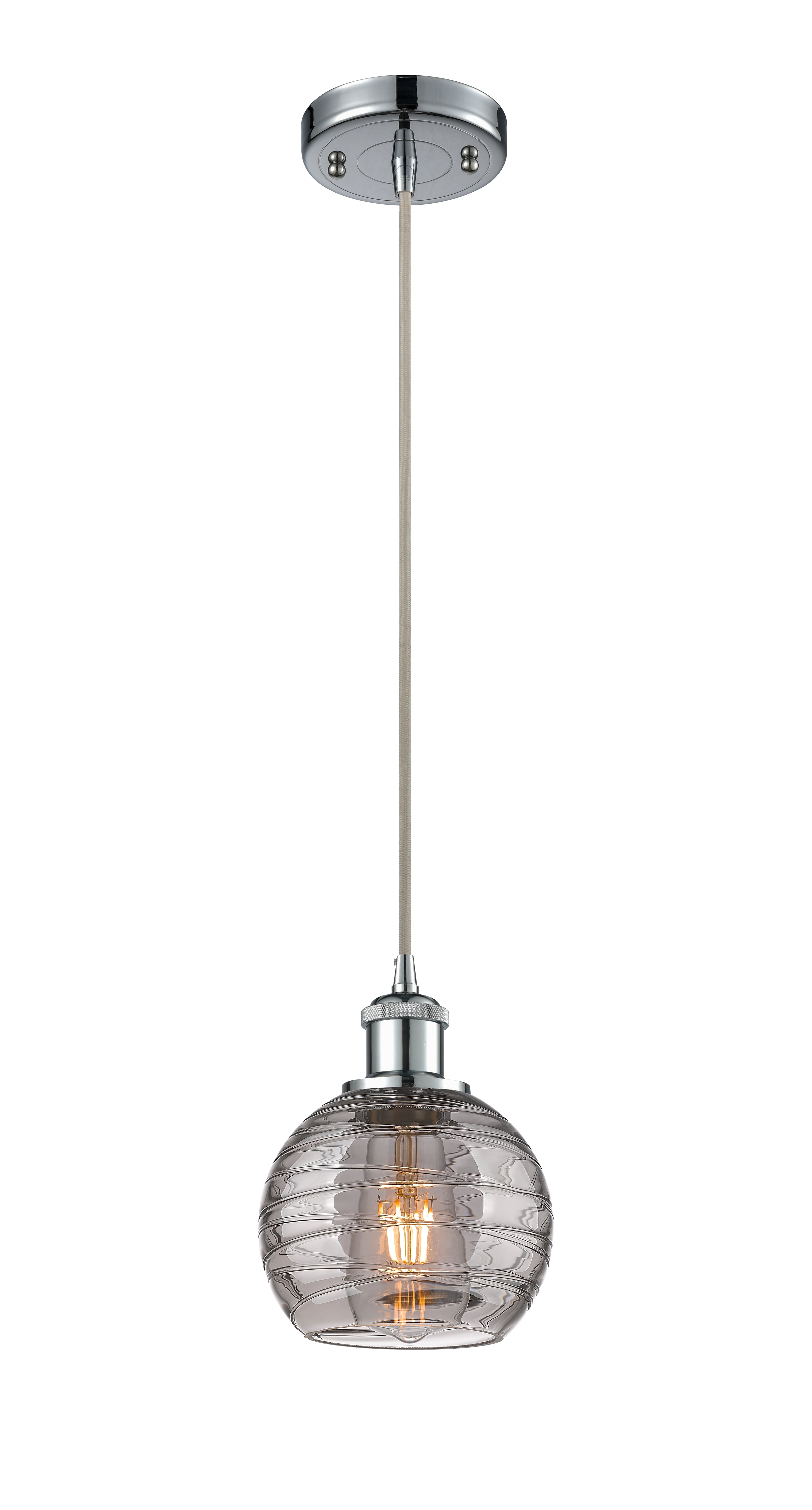 Ballston Mini Pendant Antique Brass Finish