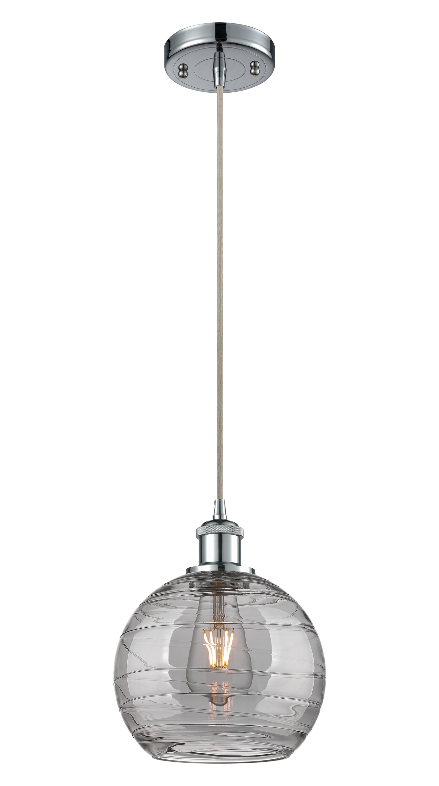 Ballston Mini Pendant Antique Brass Finish