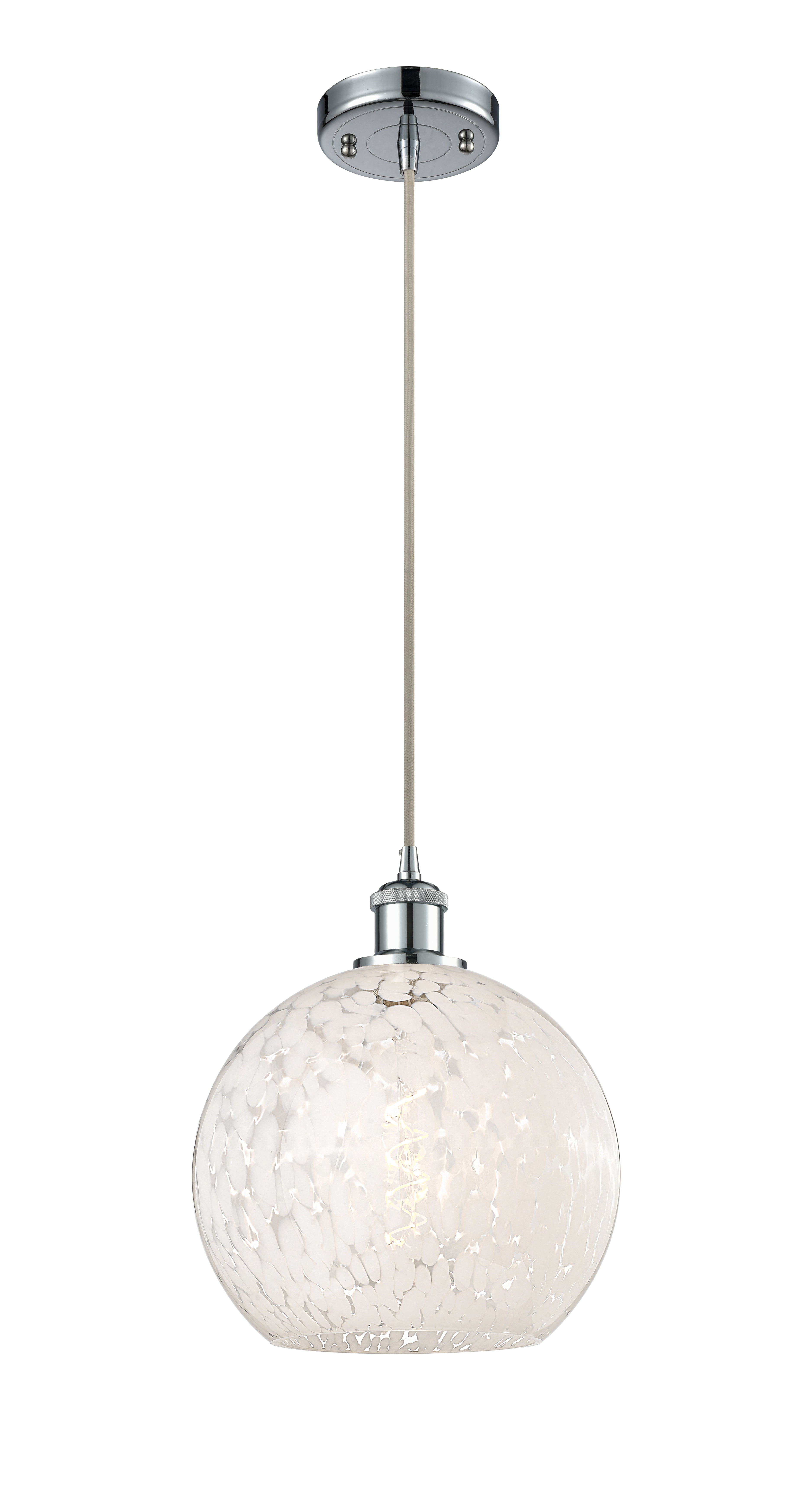 Ballston Mini Pendant 10 Inch Brass