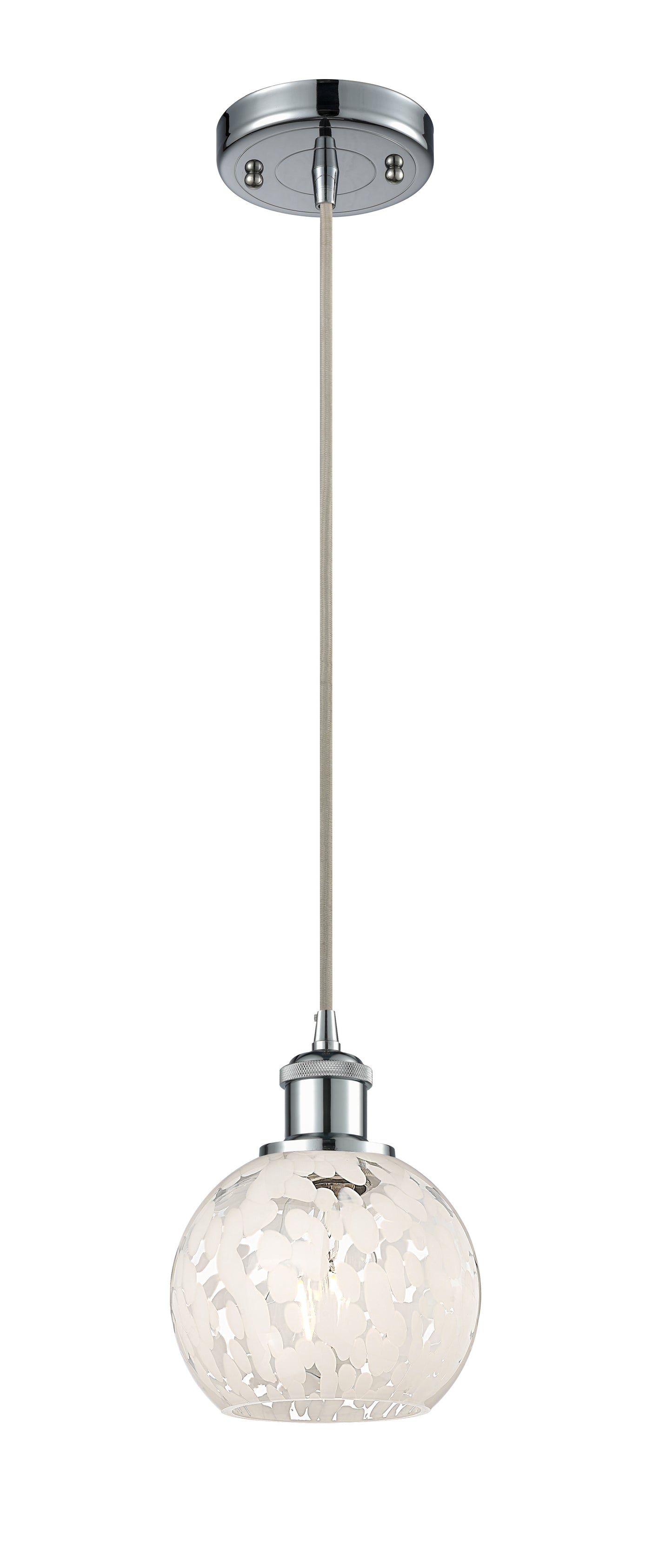 Ballston Mini Pendant Antique Brass 8 Inch