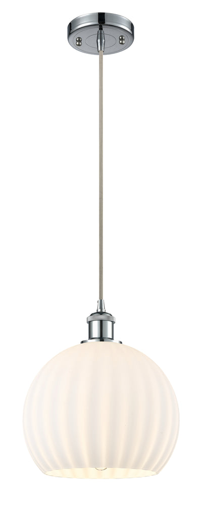 Ballston Mini Pendant Antique Brass 10 Inch