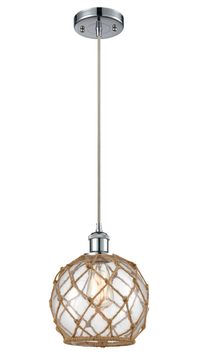 Ballston Mini Pendant Cast Brass 8 Inch
