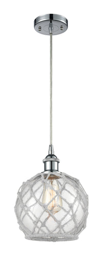 Ballston Mini Pendant Antique Brass 8 Inch