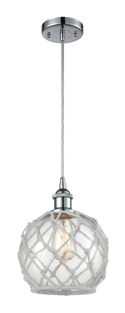 Ballston Mini Pendant Cast Brass 8 Inch