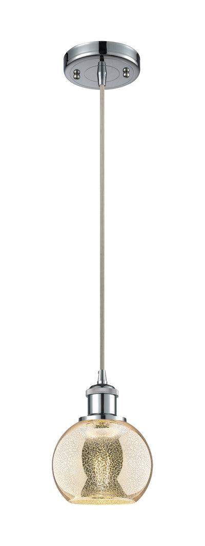 Ballston Mini Pendant Antique Brass Finish