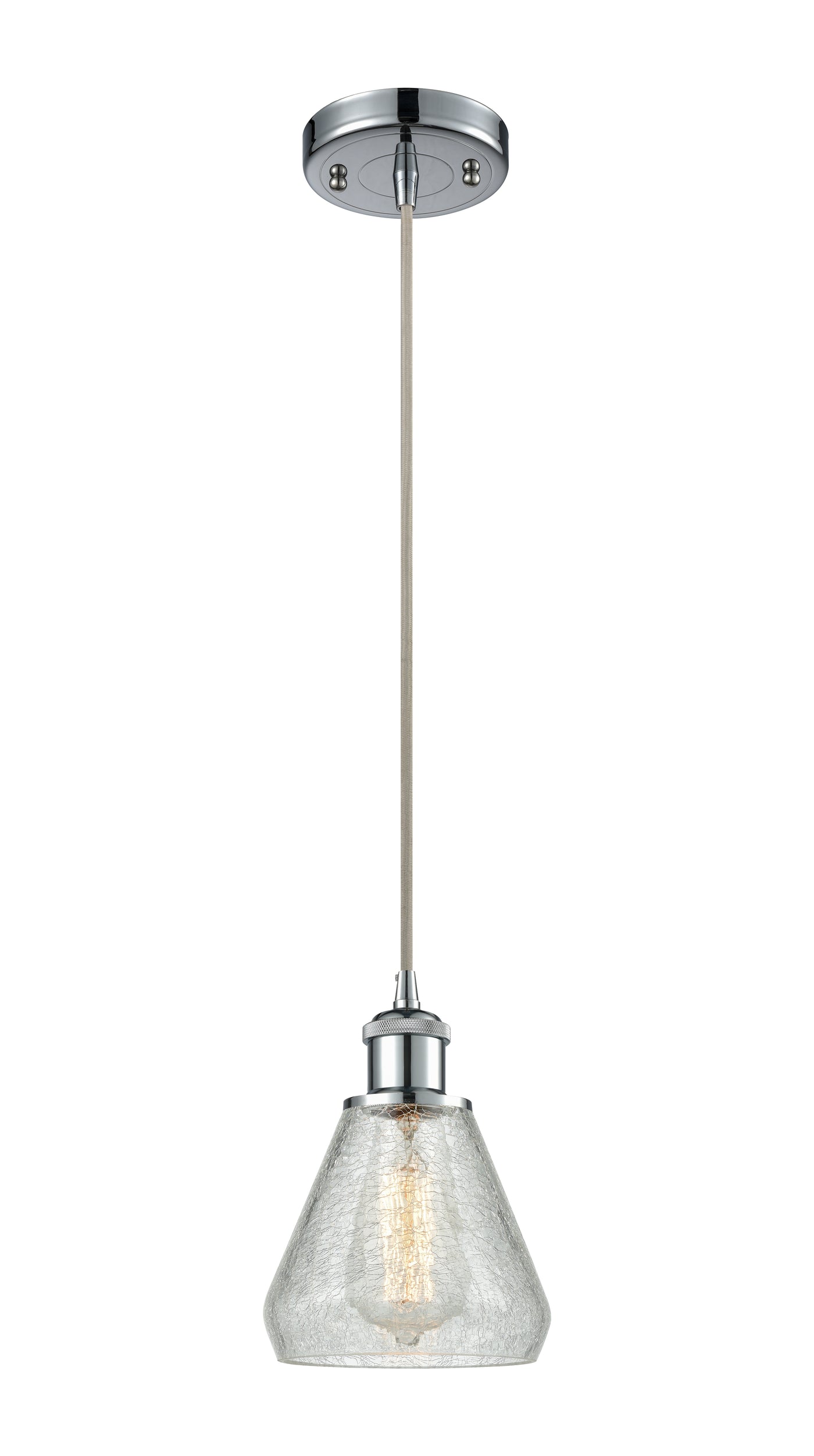 Ballston Mini Pendant Antique Brass 6 Inch