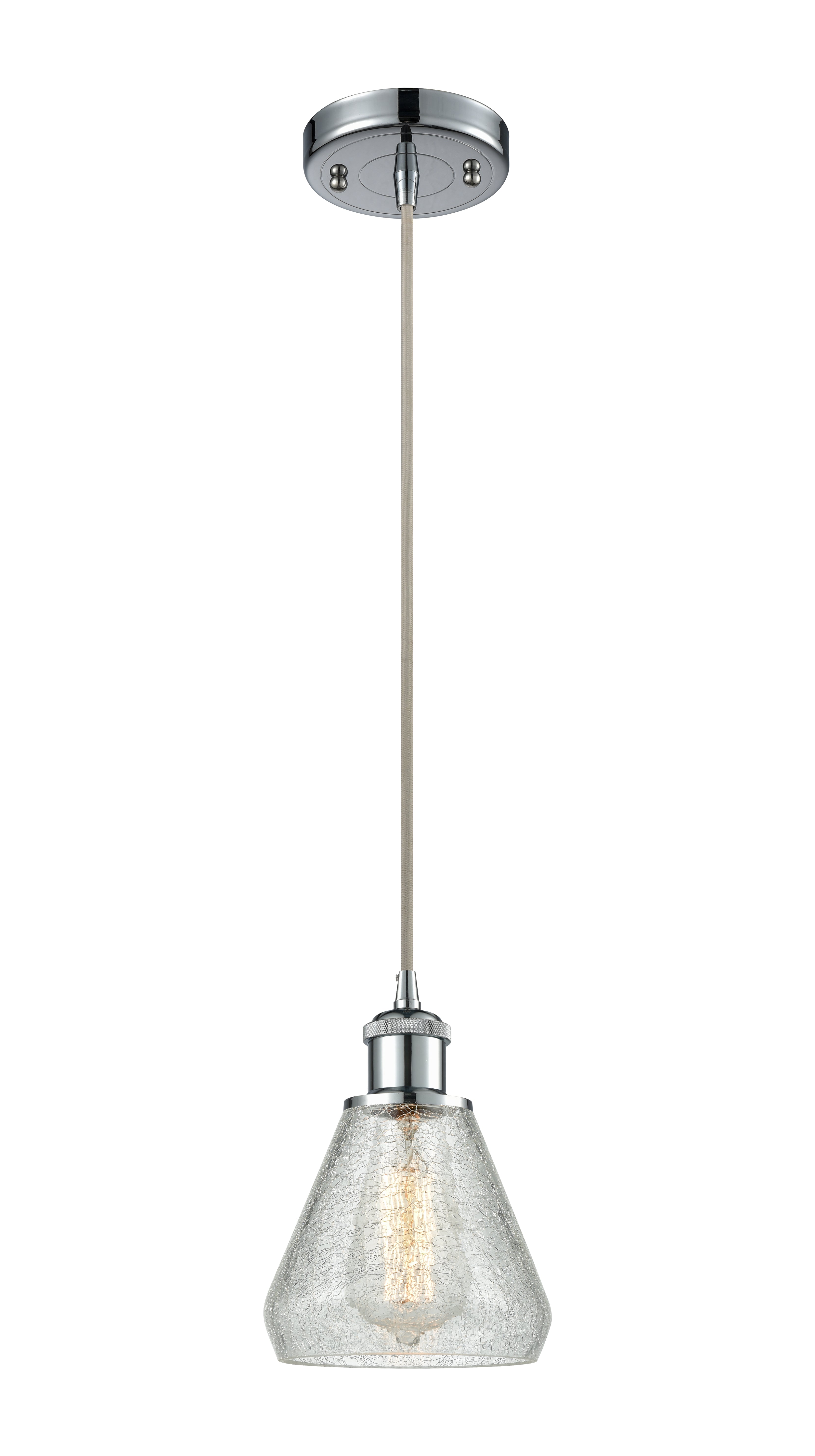 Ballston Mini Pendant Antique Brass 6 Inch