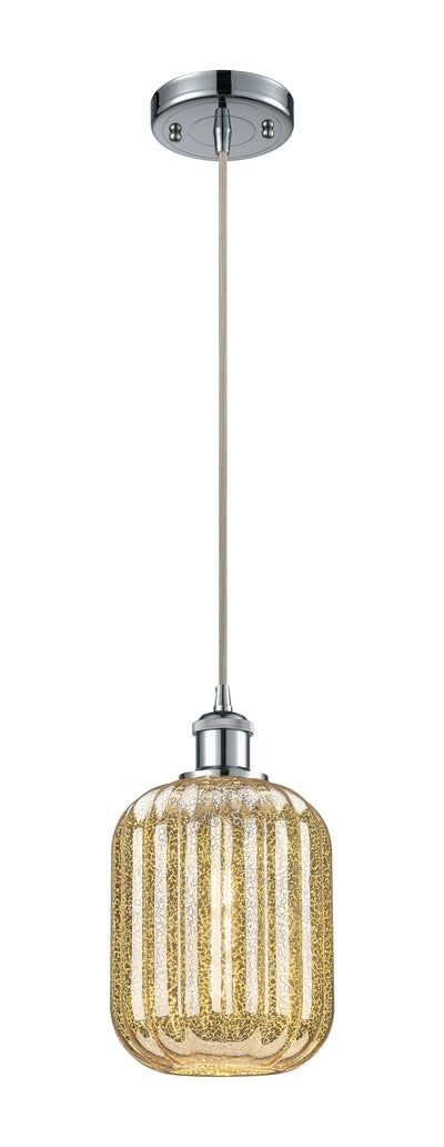 Ballston Mini Pendant Antique Brass Finish